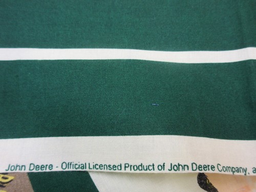 John Deere Tractor Apron Fabric Panel & DIY Instructions - Picture 4 of 5