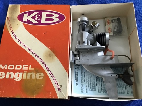 K&B 11cc Outboard Engine, New .67 Nitro Outboard Engine for Outboard Tunnel Boat - Picture 6 of 9