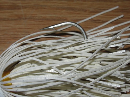 3 WEISSE 1/2 OZ FLUKE MEERBARSCH SCHNAPPER MAKRELE ROTBARSCH STRIPER BUCKTAIL JIGS - Bild 3 von 3