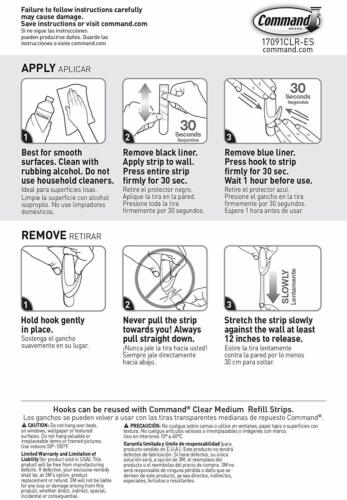 Strisce 3M COMMAND grandi, medie, piccole per appendere foto/poster senza danni - Foto 67 di 83