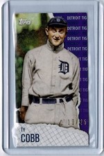 2021 Topps Rip - Mini Base Set Ty Cobb #MRIP-TC Purple /25