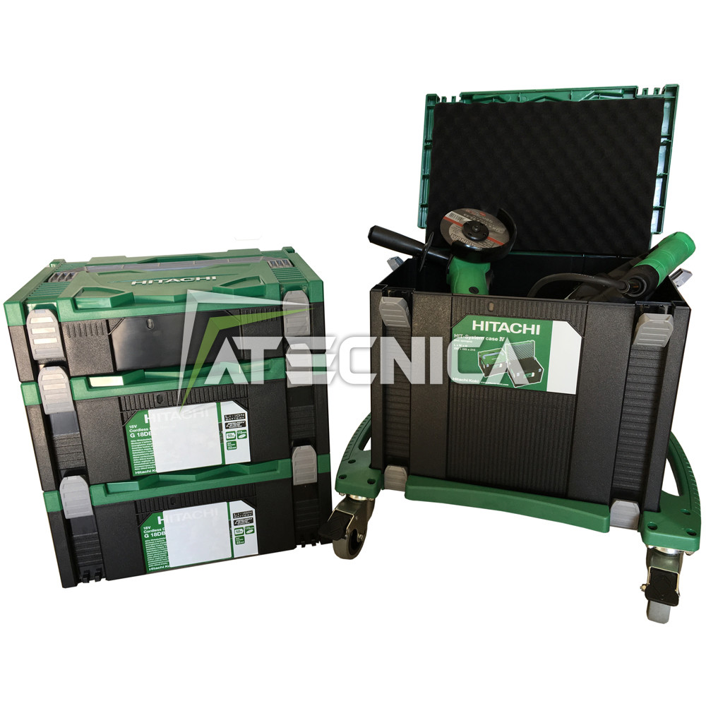Valigia box impilabile Hitachi Stackable medio H16 cm system 2 porta accessori