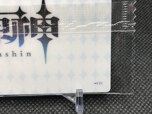 Nueva tarjeta de oblea V21 EULAGenshin prisma miHoYo BANDAI hecha en JAPÓN CCG TCG a - Imagen 10 de 12