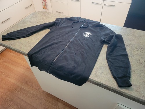 RARE Promo Black Hoodie Jacket TERMINATOR GENISYS MACHINE MADE Size Large - Picture 2 of 9
