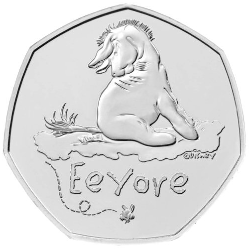 Monedas de 50 peniques 2020-2022 Winnie the Pooh Fifty Pence Inc Tigger, Piglet & Friends - Imagen 15 de 20