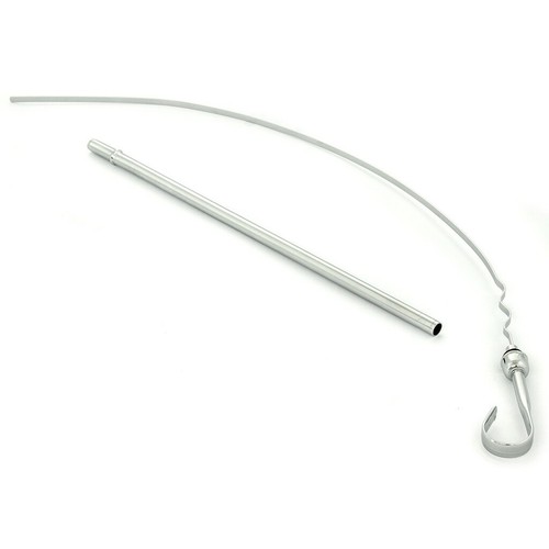 Chrome Engine Oil Dipstick & Tube Small Block 273 318 340 360 - Picture 1 of 2