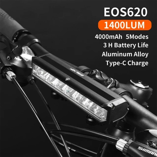 USB Rechargeable LED Bicycle Light MTB Light Waterproof Cycle Front Headlight - Picture 10 of 11