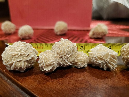 Box Of 72 Small Selenite Desert Roses Mental Clarity Healing Stones Specimen  - Picture 5 of 7