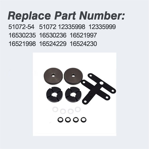 Headlight Motor Repair Kit For Chevrolet Corvette Pontiac Firebird & Trans Am - Picture 5 of 5
