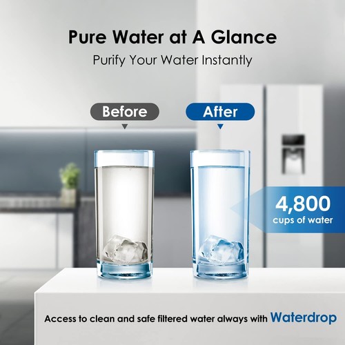 Waterdrop Plus MWF Replacement for GE® Smart Water MWF, HDX FMG-1, MWFP, MWFA(2) - Picture 7 of 9
