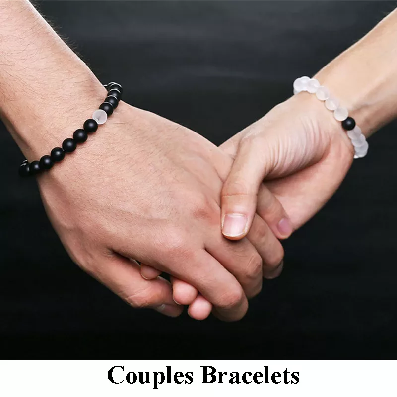 His and clearance hers distance bracelets