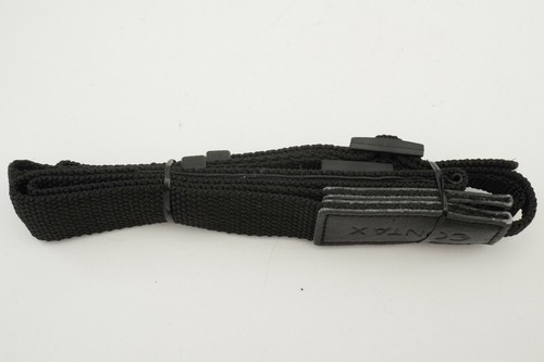[RARE!] Contax Genuine Camera Neck Strap Black Nylon and Leather strap #B101 - Picture 5 of 6