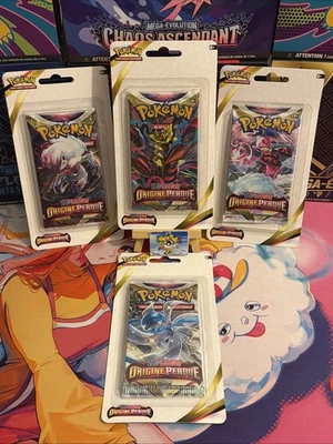 Artset Blister Carton Pokémon JCC Epée et Bouclier Origine Perdue Booster - EB11 - Photo 1/4