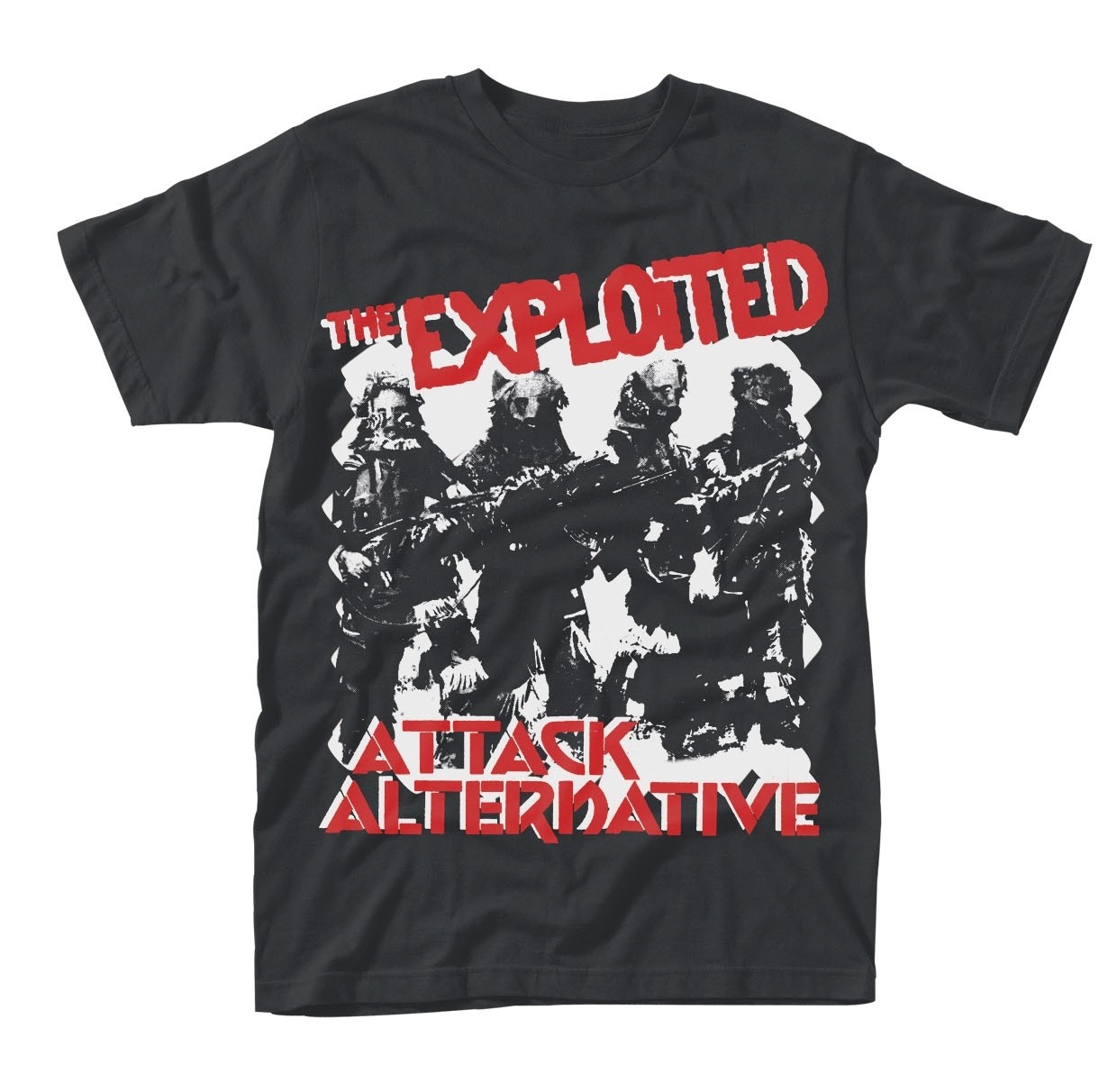 ЧЕРНАЯ футболка EXPLOITED, THE - ATTACK размера XX-Large