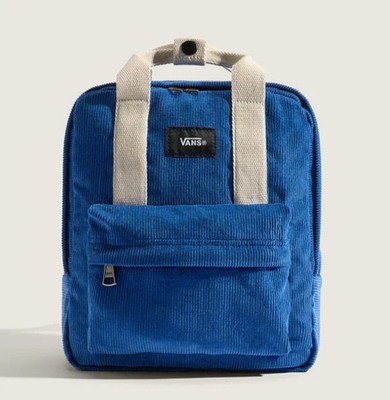 NEW VANS Low Key Mini Backpack Unisex Casual Lifestyle Travel Bag True Blue NWT