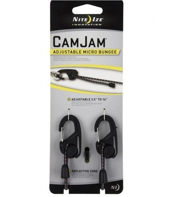 Nite Ize Inovation CamJam cord tightener 1.8 to 3mm-Adjustable 3.5  To 14 