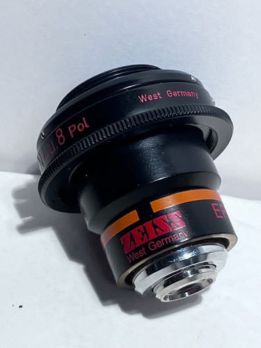 Zeiss INKO Epiplan 8X Reflected Light Microscope Objective 462002-9901 - Picture 2 of 14