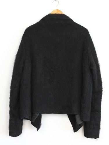 Annette Gortz Fuzzy Alpaca Mohair Blend Jacket, Size 3 - Picture 5 of 11