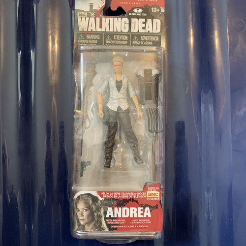 The Walking Dead Andrea Figur Serie 4 Mcfarlane Toys RAR Actionfigur Neu