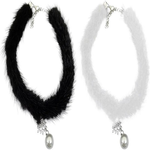 Luxus Haustier Perlen & Kristall Halsband | Schwarz Verstellbar Glitzer Halskette für Katzen & S - Bild 20 von 20