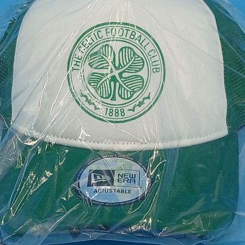 New Era 12566237 Celtic FC Core EF Trucker Cap Green White OSFM - Picture 7 of 12