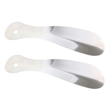 2 Pcs Metal Shoehorn Put on Helper Boots Stretcher Assist Device