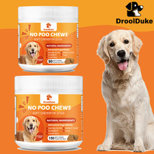 No Poo Chews for Dogs Coprophagia No Poop Stool Eating Deterrent - Chicken Liver