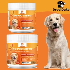 No Poo Chews for Dogs Coprophagia No Poop Stool Eating Deterrent - Chicken Liver