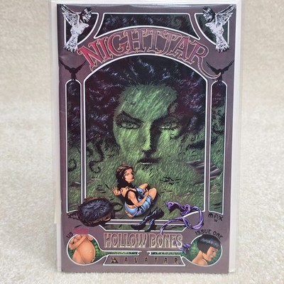 Nightjar: Hollow Bones #1A Avatar Platinum Foil edition  With COA