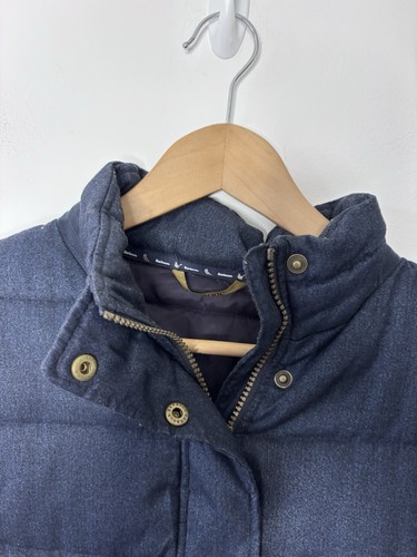 Barbour Women’s Navy Blue Fibre Down Padded Coat Size 14 - 第 4/9 張圖片