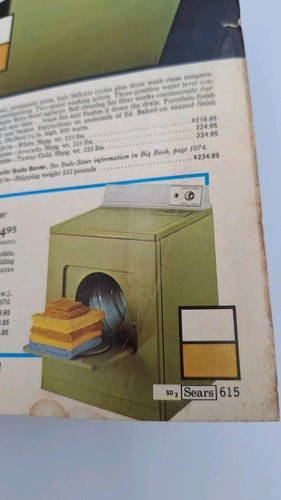 1975 Sears Christmas Wish Book Catalog Vintage Retro MCM Toys Clothes - Picture 19 of 19