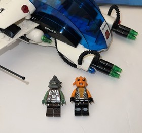 LEGO Space Police Galactic Enforcer (5974) 100% Complete Minifigs & Instructions