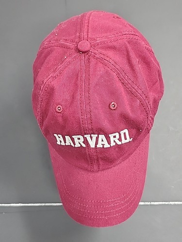 Harvard The Coop verstellbare Kappe NCAA Jordine Vater Mütze Golf weinrot Einheitsgröße gebraucht, in einwandfreiem Zustand - Bild 5 von 8