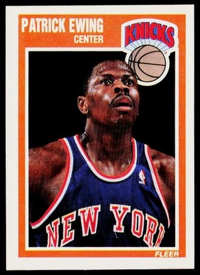 1989-90 Fleer #100 Patrick Ewing