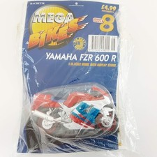 Hachette Maisto Mega Bikes 1:18 Issue 8 Yamaha FZR 600 R Diecast Motorcycle