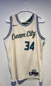 新品　NIKE NBA DRI-FIT ★ Cream City Jersey New NIKE NBA DRI-FIT ☆ Cream City Jersey