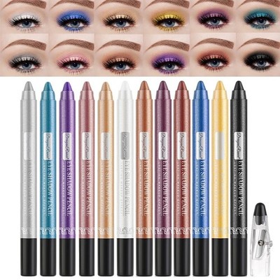 Wasserfester Eyeliner Stift Langanhaltend Wischfest Flüssiggel Schwarz oder Farbe.