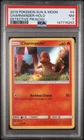 2019 POKEMON SUN & MOON DETECTIVE PIKACHU #4 CHARMANDER-HOLO PSA 7
