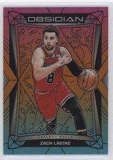 2023-24 Panini Obsidian Electric Etch Neon Flood Zach LaVine #104 1cc0