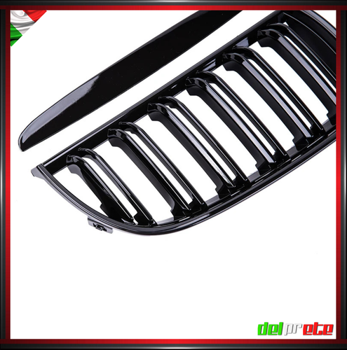 SET GRIGLIA RENI BMW SERIE 3 E90 E91 (05-09) PRE RESTYLING CALANDRA MASCHERINA - Imagen 5 de 12