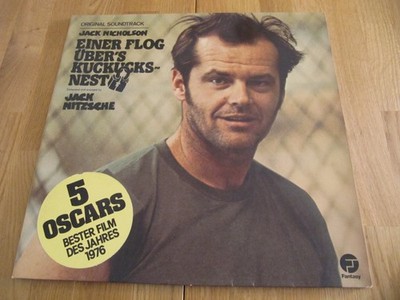 Einer flog über das Kuckucksnest, Jack Nicholson, Soundtrack, Top Zustand!!!
