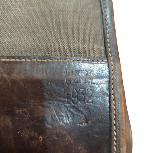 Bolsa de máscaras antigás Reichswehr GM24 estampada 1932 Ottokoberstein WaA - Imagen 9 de 9