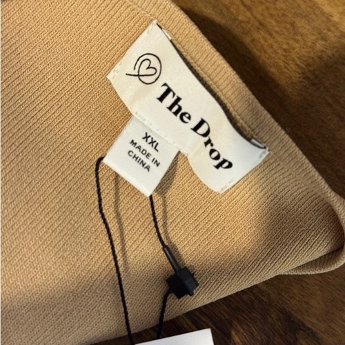 The Drop Knit Tan Halter Top. NWT. Size XXL - Picture 7 of 10