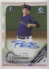 2019 Bowman Chrome Prospects Auto Ryan Feltner #CPA-RF Auto 1l5