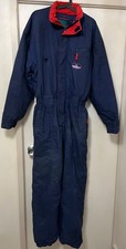 Skiing/ Snowboarding Snow Suit - Campri  ZoneZ1- Navy Blue - Adult Medium - Used
