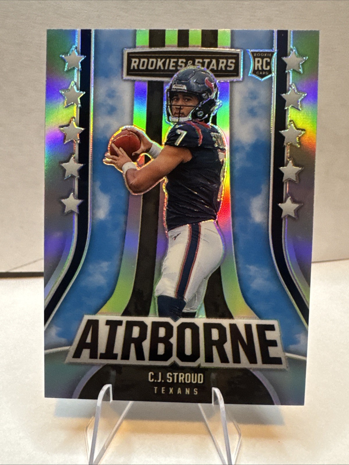 2023 Panini Rookies & Stars - Airborne C.J. Stroud #AI-13 Silver Prizm (RC)