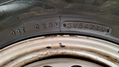 1x VW T5 T6 T6.1 Stahlfelge Komplettrad Toyo 205/65 R16C 107/105T DOT 2019 - Bild 5 von 6