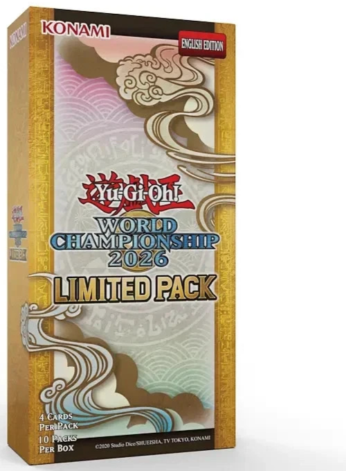 YuGiOh LIMITED PACK WORLD CHAMPIONSHIP 2026 OTS EXCLUSIVE BOX