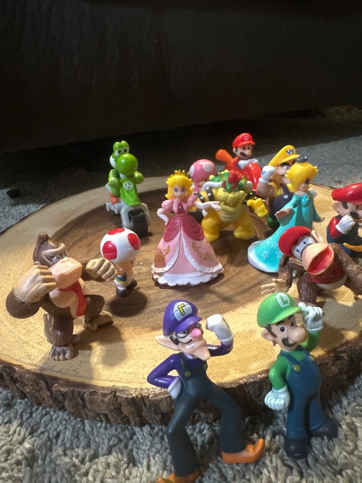 Lote de figuras de acción de Super Mario Nintendo juguete Foto 4 de 4