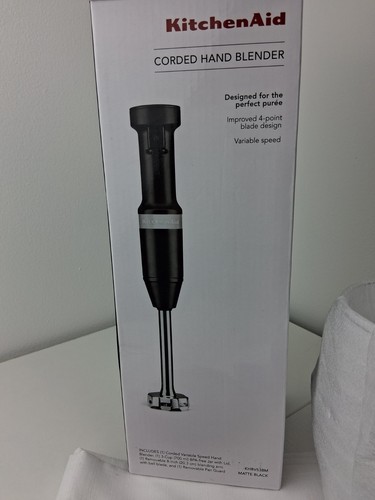 KitchenAid KHBV53 Frullatore a Mano 180 W Velocità Variabile - Nero Opaco - Foto 2 di 7